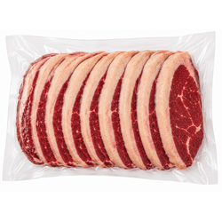 PICANHA BOVINA FATIADA PECA VACUO - Porcao 1100g.
